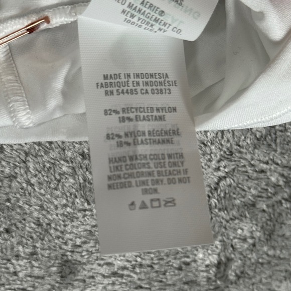 Aerie Smoothez Bandeau Bralette Lightweight Unpadded Neutral White Size Medium - Picture 6 of 11